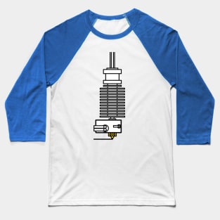 3D Printer E3D V6 Hotend 3D Printing Baseball T-Shirt